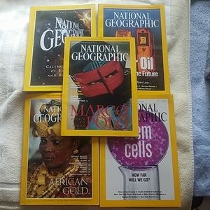 NATIONAL geographic magazines